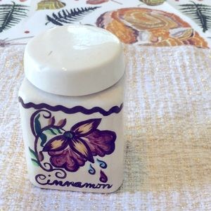 VIntage Cinnamon Spice Jar
